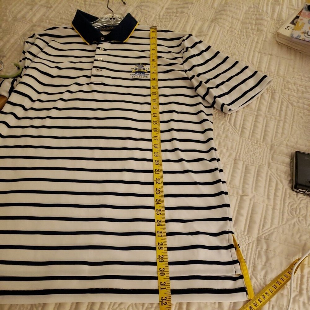 Womens Ralph Lauren Polo Golf Large 100 Anniversary Bellerive PGA Golf Shirt - Picture 12 of 12